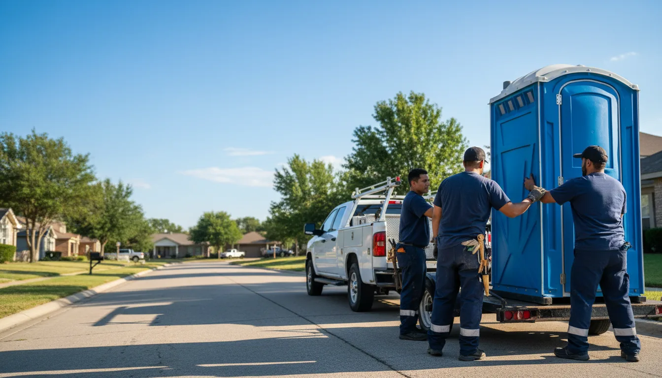 Portable Toilet Rental in Dallas City, IL near me